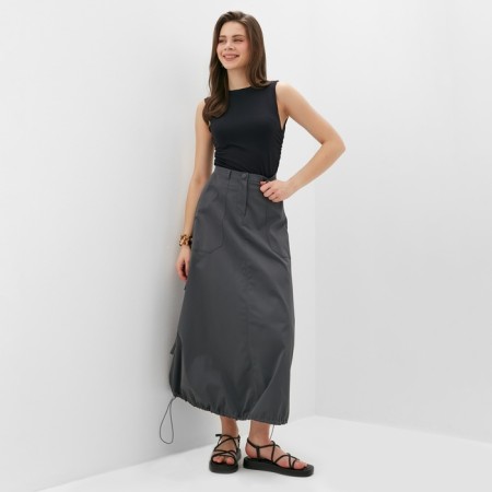 Skirt Women's Bull Minaku: Safari Graphite Color, Rr. 48-1