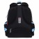 Frame backpack 35 x 27 x 15 cm, Hatber ergonomic mini "Football" Blue NRK_86053