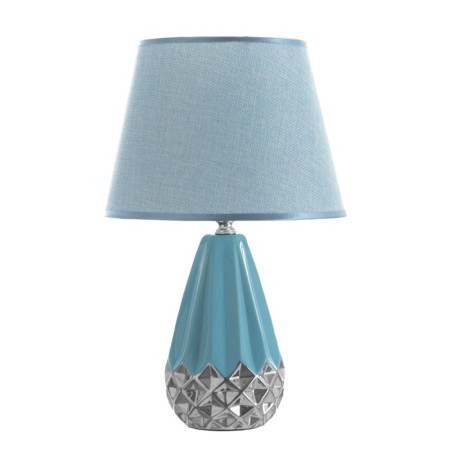 Table lamp "Florence" E14 40W Blue-chromium 22.5x22.5x35 cm Risalux-6