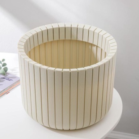 Cashpo "Chateau", 8 l, color white rattan-1