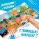 Book with stickers "Safe walks", Blue Tractor