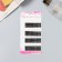Invisibility for hair "Classic, with teeth" (set 40 pcs) 7 cm, wave, black