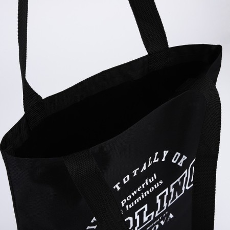 Bag Skhper "Sportschik", 35x0.5x40 cm, departure without lightning, without lining, black-5