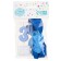 Set of candle in a cake + 5 balls, number 3, blue
