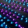 Smart garland “thread” 5 m Rosa with nozzles “Balls”, IP20, black wire, 100 LED, remote control, application, glow RGB, USB