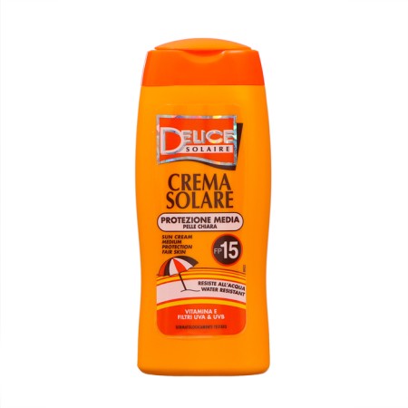 Delice Solaire sunscreen with SPF15 protection degree, 250 ml