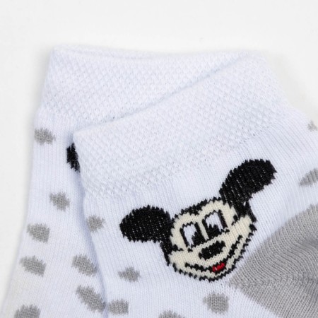 Socks Mickey Mouse, White, 8-10 cm-1