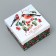 Gift Box "Bullfins", 16 x 16 x 9 cm, new year