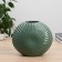 VAZ Coramics "Chloe" H-23 cm, hole 9x5 cm, green