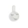 Fastening for the picture CJSC Plastic, Small, 5 pcs, white color
