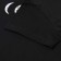 Female home set (T -shirt/shorts), black color, size 46