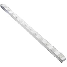 LED LED invoice Uniel, 100 W, IP40, LED, 4000K, 12000 lm, 35x1200x65 mm, silver color