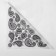 Bandana "cucumbers", adult, 50x50cm, white color