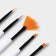 A set of confectionery brushes for decorating the Dilan "Almaz", 5 pcs