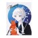 A4 notebook 60 sheets in the Calligrata cage "Anime. Boy with a fox", covered cardboard, offset block