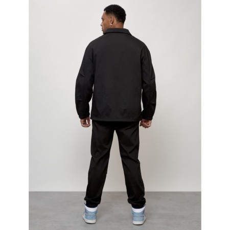 Sports suit men's, size 56, black color-3