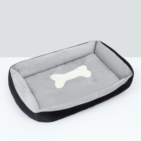 Lynchik-Divan "Bone", 60 x 45 x 15, gray-hourly