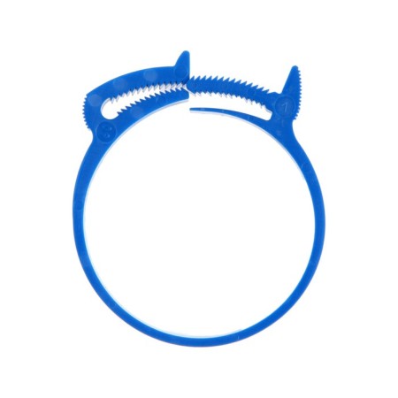 The clamp of the power plastic "Strike", diameter 55-60 mm, reusable, clip-track, 4 pcs.