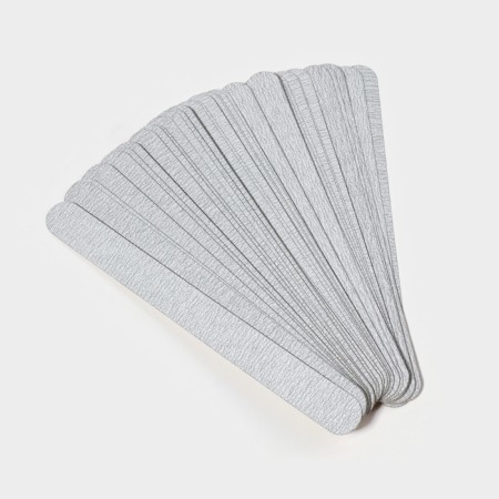 Fixed file for files, abrasiveness 180, 18 cm, packing 50 pcs, color gray color-7