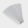 Fixed file for files, abrasiveness 180, 18 cm, packing 50 pcs, color gray color