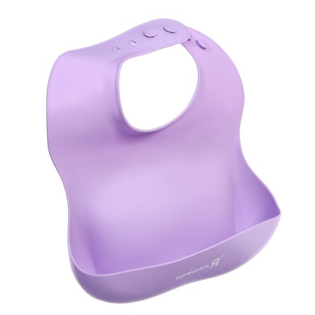 Set for feeding, food silicone, lilac color-12
