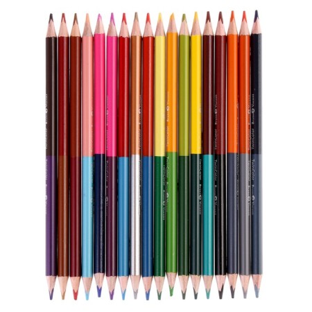 Pencils 36 flowers 18 pieces, Twincolor-1