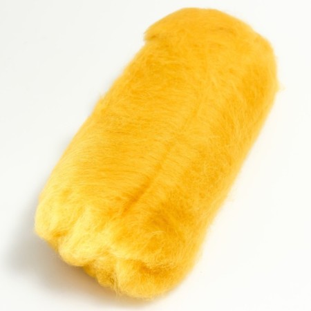Fasting wool "cardoches" 100% half -toned wool 100g (099 hv. Mustard)-2