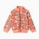 Sweatshirt for girls, coral color, height 98 cm