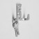 Tundra-lick hook, No. 29, chrome color, 1 pc.