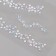 Sticker Plastic Rhocker "Choker from Stars" silver 11.6x18 cm