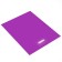 Polyethylene package with a cut handle, purple 40-50 cm, 30 μm