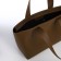 Female bag Textura, chover, large size, brown color