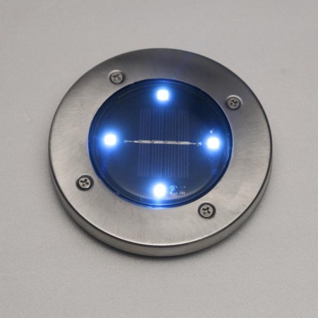 Garden lamp on the sunny battery, 11.5 × 13 × 11.5 cm, 4 LED, glow white glow-6