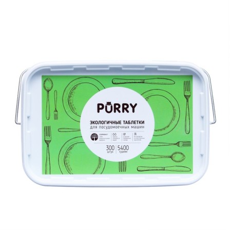 Purry Total dishwashers tablets, 300 pcs
