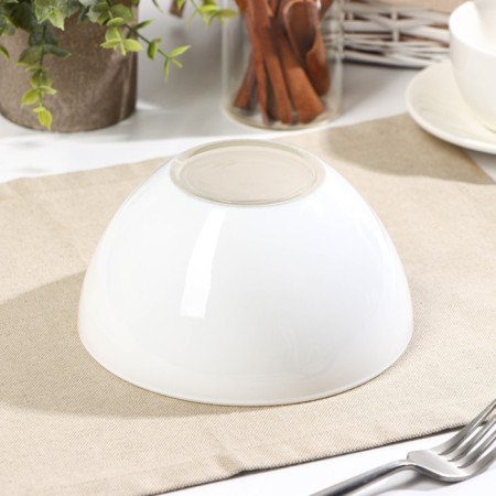 SALETS "Sephir", 800 ml, d = 15.5 cm, white color-2