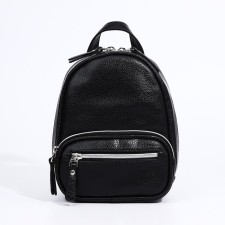 Bag Cross-Bodi Medvedkovo with a zipper, black color