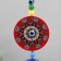 Suspension from the evil eye "From the evil eye. With bright beads" MIX 19.5x6x0.5 cm