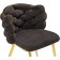 STULL OF A Metal Carcass Rendi Metal/Fabric, Gold/Gray 64x70x77 cm
