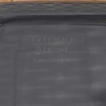 Container for freezing and storage of products "Crystal", 1.3 l, 18 × 12.5 × 8 cm, black color black-3