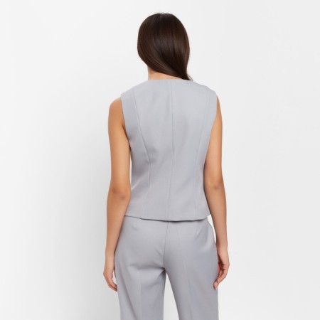 Women's vest MIST: Classic Collection p. 48, the color is light gray-1