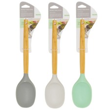 Silicone spoon lenardi, 30 cm, mix color