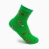 Women's socks "Caramel" color green, size 23-25