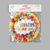 Disposable paper plate "Happy Birthday" Stars, (set 6 pcs), D-18cm