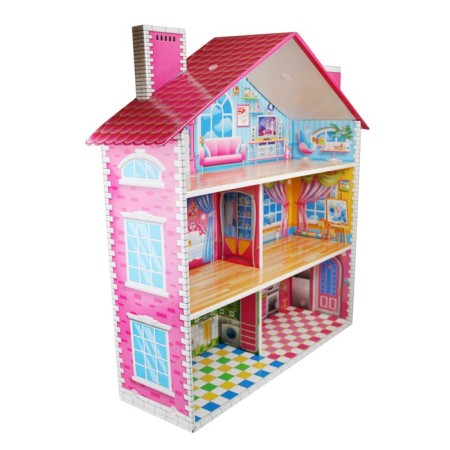 House Puppet Tenth Kingdom of Dream House "Manor", three -story, fast assembly-2
