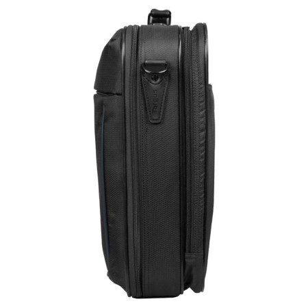 Business bag, lightning department, external pocket, black color-3