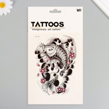 Tattoo on the body color 
