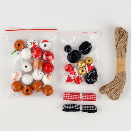 DIY Christmas tree toy for the New Year from the beads "New Year's weaving", a New Year's set for creativity-1