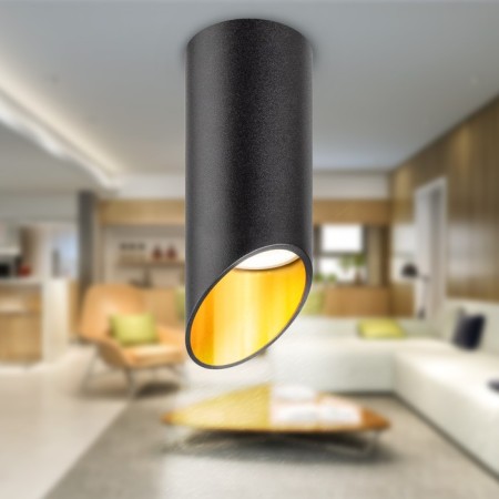 Lamp OL26 BK 1x35W MR16/GU10 Black 5.5x5.5x14 cm