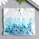 Beads for PVC creativity "Blue-blue rings" set ≈ 330 pcs 0.1x0.4x0.4 cm