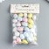 Easter "egg - golden overflows" set of 50 pcs multi -colored 2.5x1.8x1.8 cm